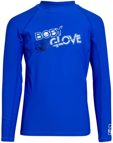 Body Glove Boys' Rash Guard - Blue/White Body Glove Boys' Rash Guard - Blue/White